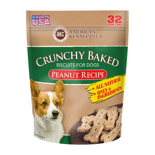Crunchy Baked Biscuits For Dogs Peanut Recipe